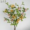 Flores Artificiales con Flores Isla Flores de Primavera Ramas y Hojas Sala de Estar Dormitorio Decoración de Boda Fotografía Decoración de Floricultura Interior Flores Sonrientes