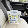 Bolsa de basura de pie para uso doméstico, con cordón, para colgar en la pared para el inodoro, desechable, adhesiva, adecuada para escritorio de oficina y uso en automóvil