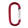 Hebreo aleación de aluminio hebilla de montañismo No.5 hebilla de pista con forma especial multifunción llavero mochila juguete hebilla de seguridad de colgado rápido