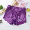 Ropa interior sexy de encaje sin costuras de cintura media popular para tallas grandes de mujer, de algodón, transparente, bragas para mujer, comercio exterior