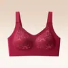 Sujetador push-up estilo chino para mujer, estilo fino de verano, para busto pequeño, moldeador, copa fija, cobertura total, sujetador base líquido
