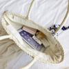 Bolso de Paja Nicho Francés Bolso de Crowdsourcing Bolso de Hombro Versátil Bolso de Playa Artístico para Mujer Nuevo Coreano ins 2020