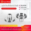 Conectores Não Padronizados de Aço Inoxidável 304 Processamento de Peças Usinadas em Torno Peças Não Padronizadas Torneamento de Metal Torneamento CNC