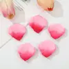 Color Macarrón Tela No Tejida Pétalos Simulados Pétalos de Rosa de Seda Boda Fiesta Celebración Accesorios Decorativos de Mano