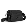 Nueva Bolso Cruzado de Hombro Único de Nylon Transfronterizo Color Sólido Diseño de Bolsillo con Múltiples Compartimentos para Viajero Casual de Moda Versátil para Mujer