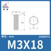Tornillo de hexágono exterior de nylon Lianyang perno de plástico tornillo de nylon cabeza de lenteja tornillo de hexágono exterior tornillo aislante de hexágono exterior Blanco