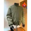 Chaqueta de Vuelo Coach para Hombre Invierno 2025 Engrosada Corte Limpio Estilo Americano Algodón Chaqueta Corta Directo del Fabricante