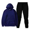 Versão leve 220g tecido plus size suéter terno masculino e feminino cor sólida moda marca solto casal mais veludo terno