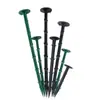 Estacas de Plástico para Horticultura Estacas de Fixação para Barraca ao Ar Livre Estacas para Filme de Solo Estacas para Tecido Barreira de Ervas Daninhas Estacas para Solo de Estufa com Arame Farpa Tampa Grande