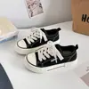 Tênis de Lona Branco com Estampa de Grou 2026 Coleção Primavera/Verão Novo Estilo Coreano Versátil Bico Aberto Laranja Tênis Flats com Cadarço Feminino