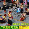 Personas Escuelas Primarias y Secundarias Jardines de Infancia Bailando Cañas de Bambú Danza de Cañas de Bambú Danza Especial de Cañas de Bambú Cañas de Bambú Pulidas Limpias