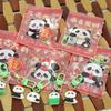 Nuevo Llavero de Panda Rojo Bolsa Sorpresa Caja Sorpresa Pequeño Regalo Infantil Colgante Regalo Pequeño Creativo Premios al por Mayor