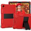 Capa protetora adequada para Samsung tab A7 T500/T505, capa robô plana anti-queda, suporte, concha de contraste de cores