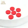 Pendente Redondo Vermelho Coral Sintético Pinheiro Dupla Face Acessório Joia DIY Decoração Pequeno Acessório Pulseira