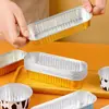 Tigela de Folha de Alumínio, Tigela Especial para Air Fryer, Resistente a Altas Temperaturas, Reutilizável para Forno Doméstico, Pudim, Forma de Folha de Alumínio, Grau Alimentício