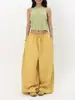 Pantalones de Jazz de Pierna Ancha Sueltos con Pedrería Estilo Retro Americano Perezoso para Hombres y Mujeres, Nuevos Pantalones Deportivos Casuales de Verano