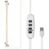 Luz LED para Crecimiento de Plantas Luz de Relleno USB Temporización Atenuación Inteligente Espectro Completo Luz de Planta Barra de Luz para Plantas Fábrica