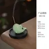 Suporte de Incenso Cerâmico para Uso Doméstico, Queimador de Incenso de Sândalo para Interior, Bandeja de Incenso, Queimador de Incenso para Cerimônia do Chá, Peça Decorativa