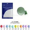 Globos de Látex Engrosados de 10 Pulgadas 1.8g Mate Macarrón Perlado Globos Decorativos Engrosados Juego de Decoración para Bodas