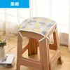 Almofada de Cadeira Infantil para Todas as Estações Antiderrapante Jardim de Infância Almofada de Banco Quadrado Pequeno Almofada Quadrada para Estudante Almofada de Cadeira de Banco de Plástico