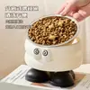 Comedero elevado para gatos de acero inoxidable con protección para el cuello, antideslizante, cuenco desmontable para gatos y perros, cuenco de agua, suministros para mascotas, cuenco de comida