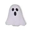 Adornos decorativos de madera para Halloween para el hogar, calabaza, murciélago, sombrero de bruja, decoración de bandeja de capas de dulces
