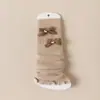 Calcetines de Terciopelo Australianos para Niñas en Otoño e Invierno, Lindos Calcetines de Pantorrilla y Leggings Gruesos y Cálidos para Bebé Niña con Lazo