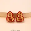 Bolsa de la Suerte de Calabaza de Arena de Cristal de Alto Contenido Accesorios para Pulseras DIY Arena Dorada Púrpura Cinabrio Forma de Loto Arena Imperial Pequeños Accesorios