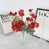 Ramo de Jazmín Artificial con 5 Ramas, Decoración Realista de Planta de Jazmín en Maceta, Fragante y Realista, Directo del Fabricante