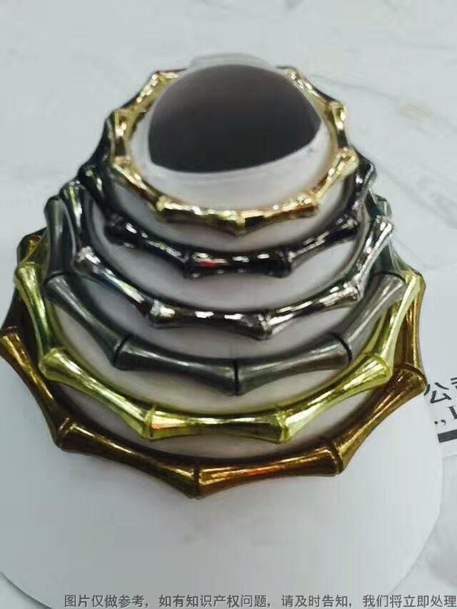 不同规格竹节圆圈 复古合金饰品配件DIY 手工材料 mm55