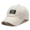 Nueva gorra de béisbol compuesta perforada para deportes al aire libre, gorra nueva ganadora para hombres y mujeres, sombrero con visera solar transpirable