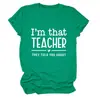 EU SOU Aquele Professor Que Eles Amazon Ebay Site Independente Casual Simples Camiseta Feminina Gola Redonda Manga Curta