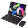 Funda Protectora para Tableta iPad Mini 6 Carcasa Mini 234567 Teclado Bluetooth Inalámbrico Funda de Cuero Tapa Redonda
