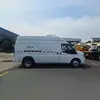 Camión refrigerado tipo caja JMC con cabina aislada y unidad de refrigeración para la distribución y transporte de la cadena de frío de frutas frescas, verduras y vacunas