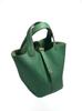 Bolsa Cesta Grande para Vegetais Togo Couro Bovino de Primeira Camada Bolsa de Mão Fashionável para o Dia a Dia Bolsa Saco de Grande Capacidade Bolsa Feminina de Couro Genuíno