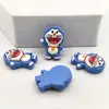 Gato Azul Brillante de Dibujos Animados Gato Cascabel Accesorios de Resina DIY Pegamento de Crema Tocado Pasador Parche para Vaso de Agua Material
