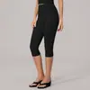 Pantalones deportivos de 7/8 ajustados para mujer, con sensación de segunda piel, tiro alto, control de abdomen, realce de glúteos, adecuados para fitness, correr, Pilates y yoga