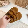 Zapatos Birkenstock para Niños 2026 Primavera/Otoño Nuevo Estilo Mocasines Suaves para Niñas Estampado de Leopardo Elegantes Versátiles Zapatos Pequeños de Cuero