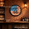 ROUTE66 Vintage Ruta 66 35cm Decoración de Garaje Letrero de Lata Pintura Regalo del Día del Padre Pintura Metálica de Lata