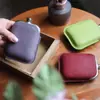 Petaca de acero inoxidable para exteriores con funda de cuero, mini botella de vino portátil, funda protectora, funda vintage de cuero para botella de vino, empaque de vino