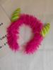 Diadema de muñeca fea divertida, linda niña, pasador de corazón, diadema, pinza para el cabello, felpa, otoño e invierno, accesorios para el cabello, pinza para el cabello, coletero