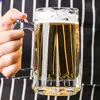 Taza de Té de Vidrio para el Hogar de Gran Capacidad Taza para Preparar Té con Asa Taza de Cerveza Taza de Té