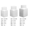 Cápsulas de Cálcio Frascos PE 60 ml Frasco Plástico Quadrado em estoque Remédio Branco Frasco de Cuidados com a Saúde Frasco de Cápsula