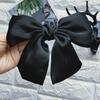 Pinza para el cabello con lazo grande Celebridad de Internet Parte trasera de la cabeza Accesorios para el cabello Pinza de resorte Pinza horizontal Cordón para el cabello Pinza para el cabello japonesa Tocado Clip Venta al por mayor