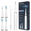 156 Limpador de Dentes Sônico, Escova de Dentes Elétrica, Dispositivo de Limpeza de Dentes, Remove Tártaro Dental e Manchas de Fumaça, Ferramenta de Limpeza Oral, Dispositivo de Beleza para Dentes