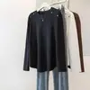 Ropa nueva para mujer talla grande: top sencillo, casual, a la moda, de corte holgado y favorecedor, con adornos de cuentas y un tejido suave y agradable para la piel