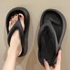 Ropa exterior de estudiante de moda Chanclas de verano para mujer Popular en Internet Ins Trendy 2023 Nuevo Clip plano Antideslizante Playa Fresco