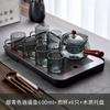 Xiaoyao Panela de Vidro Conjunto de Chá Kung Fu Casa Escritório Bule com Alça Lateral Bule Giratório Utensílio para Ferver Chá Fogão Elétrico de Cerâmica