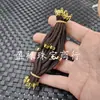 Pulsera de Cuerda Ajustable Semiacabada Gruesa Retráctil Cuentas Dzi Jade Hetian Jaspe Joyería Cuerda de Pulsera Cuerda de Pulsera