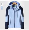 Comércio exterior Transfronteiriço Moda Marca Masculina Roupas Rústicas Masculinas Finas Cor-combinando À Prova de Vento À Prova D'Água Viagem Esportes Ao Ar Livre Casaco Jaqueta